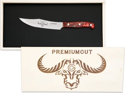 Produktbild von Giesser Messer Gemüsemesser Kochmesser Küchenmesser Premium Cut Veggie No 1 Red Diamond - Acryl