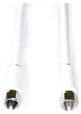 Productafbeelding van e+p FA 50, 5 meter, F-connector, F-connector, Wit