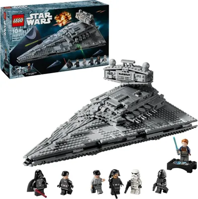 Obrázek produktu pro LEGO Star Wars Imperiální hvězdný destruktor, Sada na stavění, 10 rok/roky, Plast, 1555 kusů, 2,74 kg