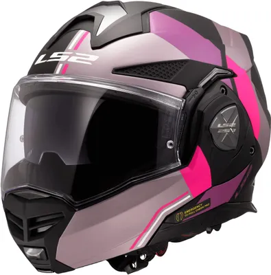Immagine prodotto di Casco modulare reversibile LS2 FF901 ADVANT-X Ultra Matt Grey Purple taglia 3XL