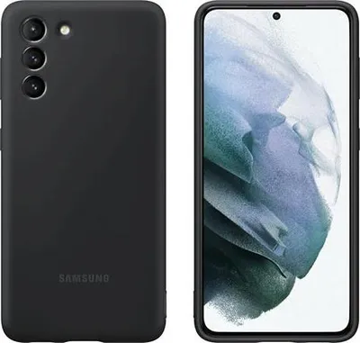 Produktbild von Samsung Silicone Cover für Galaxy S21+ schwarz (EF-PG996TBEGWW)