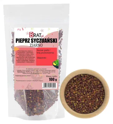 Obrázek produktu pro Sychuanský pepř, celá zrna, 100 g
