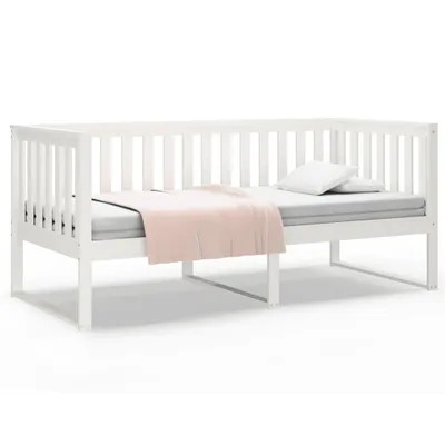 Obrázek produktu pro vidaXL Denní postel bez matrace bílá 90x190 cm masiv borovice