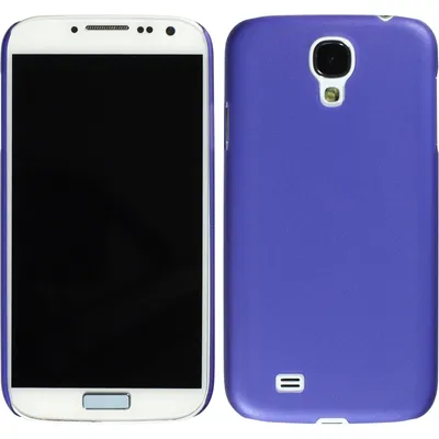 Produktbild von PhoneNatic Case kompatibel mit Samsung Galaxy S4 - Hülle lila Slimcase Hard-case + 2 Schutzfolien