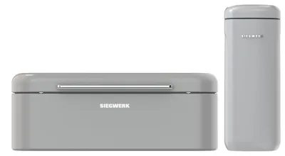 Produktbild von SIEGWERK Kombiangebot Brotkasten PANOVA und Vorratsdose XL Shadow Rock