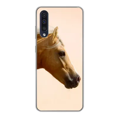 Produktbild von MuchoWow® Handyhülle Schutzhülle Hülle für Samsung Galaxy A30s Pferd - Licht - Luft Silikon Softcase Handy Hülle - Karteninhaber