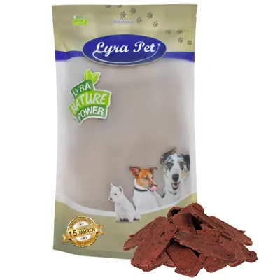 Produktbild von 1 kg Lyra Pet® Rindfleischstreifen
