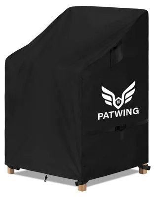Immagine prodotto di Copertura protettiva per sedie da giardino, tessuto Oxford 600D, dimensioni 65x75x85/125 cm, impermeabile e resistente ai raggi UV