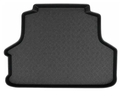 Produktbild von Kofferraumwanne für Mitsubishi Carisma 1995-2004 (Limousine) – Schwarz, passgenau