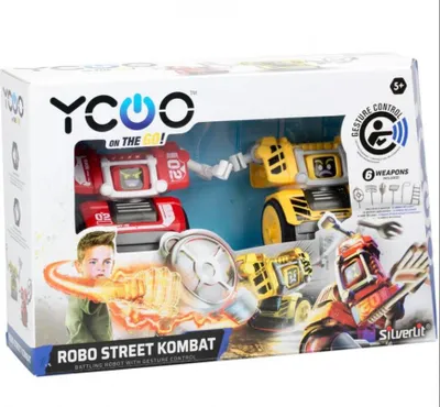 Produktbild von Silverlit ROBO STREET KOMBAT TWIN PACK