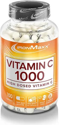 Produktbild von IronMaxx Vitamin C 1000 Kapseln 100 100 Tricaps®