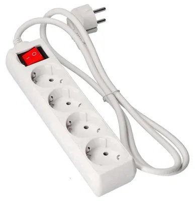 Immagine prodotto di Blocco EDM - 4 prese con interruttore - 16A - 3m - 41044