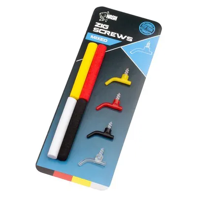 Obrázok produktu pre Kaprárske príslušenstvo Nash Zig Screws, farba:Mix