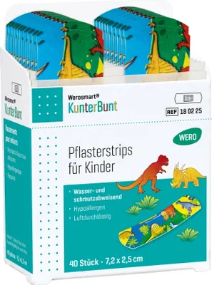 Produktbild von KunterBunt Pflasterspender-Einsätze 7,2 x 2,5 cm, 40 Stk