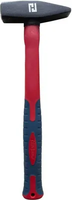 Produktbild von Schlosserhammer mit Fiberglass Stiel und rutschfester Griff, Hammer 300g