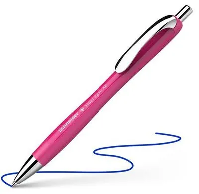 Obrázok produktu pre Guľôčkové pero, 0,7 mm, stláčací mechanizmus, SCHNEIDER "Slider Rave XB", magenta