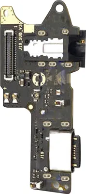 Produktbild von Clappio, Ersatzteil Ladebuchse, USB-C Stecker + 3.5mm Klinkenbuchse für Xiaomi Redmi 9, Schwarz