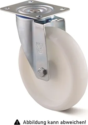 Produktbild von Rollcart Polyamid -Lenkrolle Ø100x35mm 180kg Tragkraft