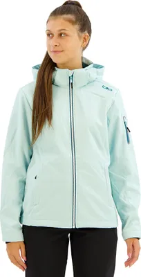 Obrázok produktu pre Dámska bunda s kapucňou na zips vodná (E309) 42