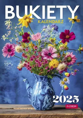 Produktbild von Kalendarz 2025 ścienny A3 Bukiety