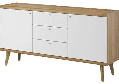 Produktbild von Kommode PIRMO 08 riviera eiche / weiß