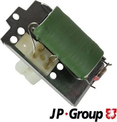 Produktbild von JP GROUP 1196850100 Gebläsewiderstand für VW GOLF II (19E, 1G1) Innenraumgebläse