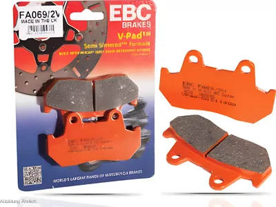 Produktbild von EBC Bremsbeläge Semisntrd Fa473V