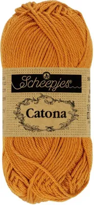 Produktbild von Scheepjes Catona 10g (383) - Ginger Gold