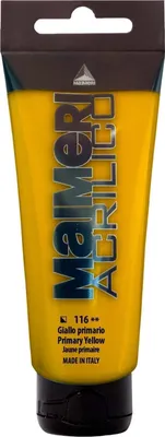 Immagine prodotto di Maimeri Acrilico Vernice Acrilica Giallo Primario 116 200 ml 1 pz
