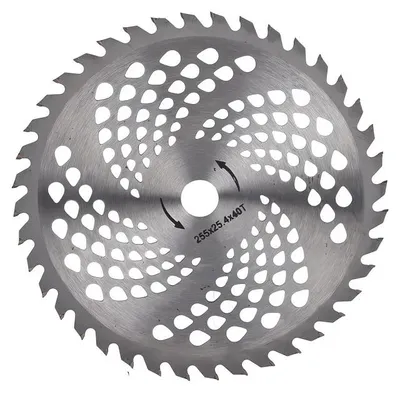 Obrázek produktu pro Verk 11457 Kotouč vidiový pro křovinořez, 255 x 25,4 mm, 40T
