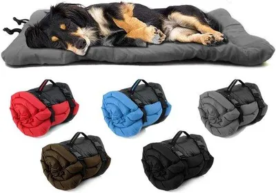 Image de Matelas imperméable pour chien avec dessous antidérapant, 90 x 60 cm