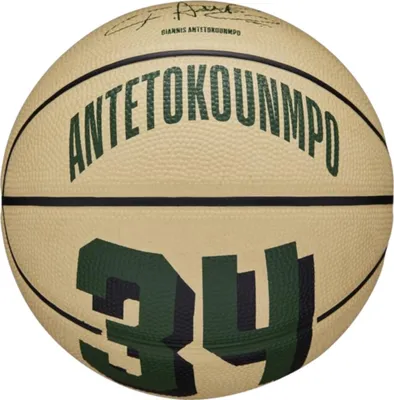 Produktbild von Wilson Bälle Nba Player Icon Giannis Antetokounmpo Mini, WZ4007501XB