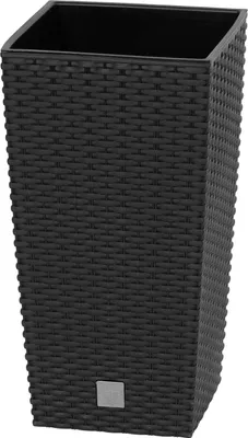 Immagine prodotto di Vaso RATO Square 225, con inserto, nero