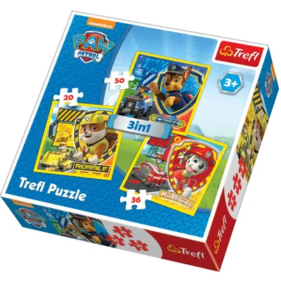 Produktbild von 3-in-1 Puzzle Paw Patrol