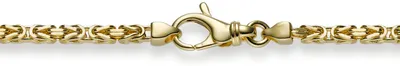 Produktbild von Goldkette Königskette Länge 19cm - Breite 2,5mm - 585-14 Karat Gold