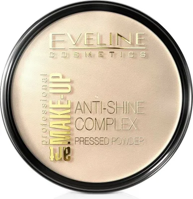 Zdjęcie produktu dla Eveline Cosmetics Matujcy puder mineralny z jedwabiem 33 Golden Sand, 14g