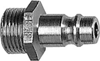 Produktbild von Riegler Nippel für Kupplungen NW 7,2 - 7,8, Edelstahl 1.4305, G 1/4 AG