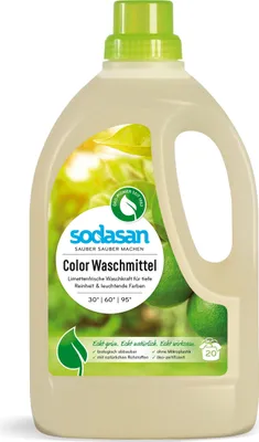 Produktbild von Sodasan Color Waschmittel Limette 1,5L (1er Pack)