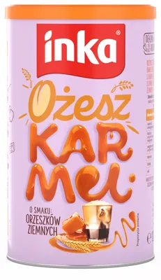 Obrázok produktu pre Kawa Zbożowa Inka Karmelowa w puszce 120 g