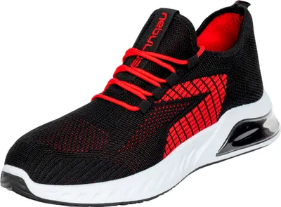 Produktbild von Nebulus Sneaker ROYAL Damen, Schuhe, Sportschuhe, Freizeit, P6056 - Damen, schwarz-rot, 42
