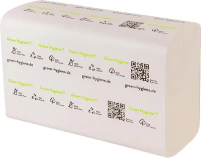 Produktbild von INGEBORG Handtücher | Multifold | recycling | 2-lagig | 3000 Papierhandtücher