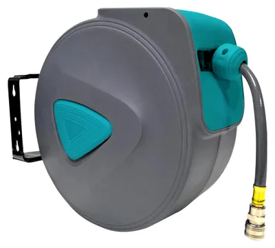 Produktbild von 20m Druckluftschlauch mit automatischer Schlauchtrommel 1/4" Wandschlauchhalter