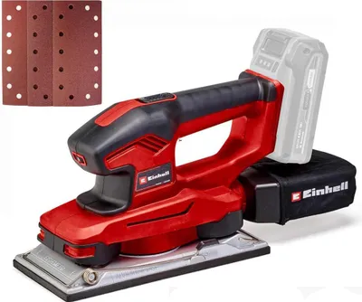 Produktbild von Einhell Akku-Schwingschleifer TE-OS 18/230 Li Solo inkl. 3x Schleifpapier,