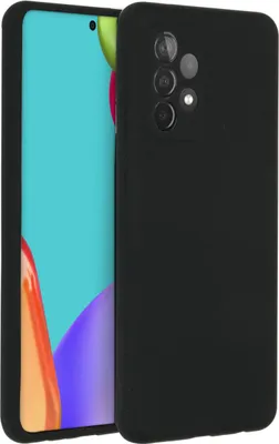 Zdjęcie produktu dla Accezz Liquid Silicone Backcover dla Samsung Galaxy A52(s) (5G/4G) - Czarny