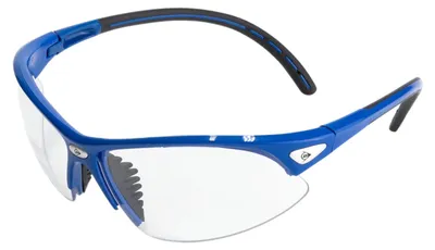 Productafbeelding van Dunlop squash beschermbril, sportbril, blauw-zwart, voor volwassenen