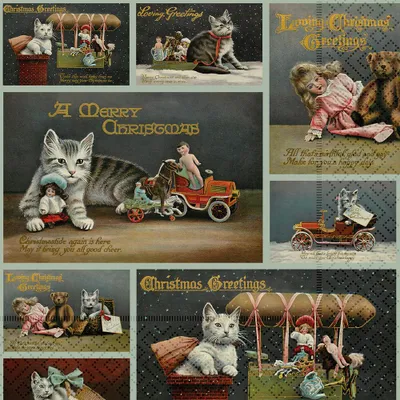 Immagine prodotto di Tovagliolo di carta Animali di Natale