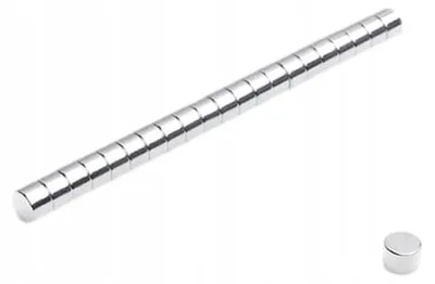 Produktbild von Neodym-Magnet, zylindrisch MW 5x3,5 N38, 50 Stück