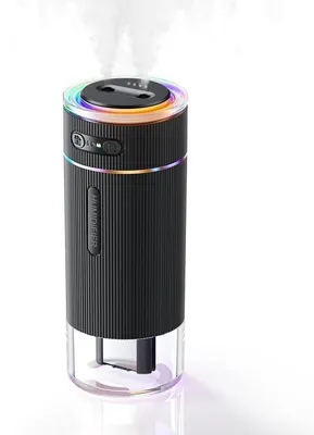 Obrázok produktu pre Kompaktný malý zvlhčovač vzduchu do spálne s dvojitou tryskou a automatickou funkciou