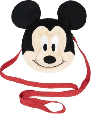 Produktbild von Cerda Group Mickey Plush Sholuder Tasche Schwarz 2-7 Years Schwarz 2-7 Years