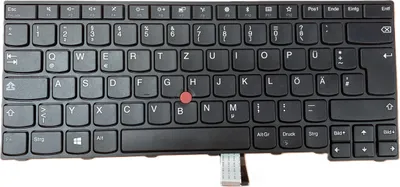 Produktbild von DEUTSCHE - Tastatur mit Trackpoint kompatibel für LENOVO IBM ThinkPad Edge E470 (20H1004XMZ)
